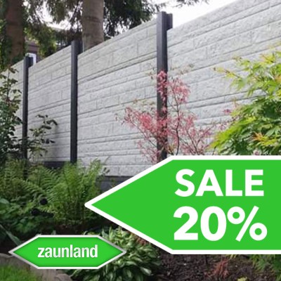 Beton Zaunn ist ein Naturbaustoff...