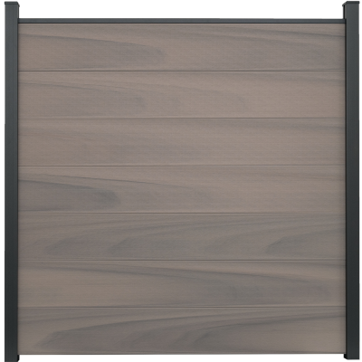 GroJa Solid Steckzaun Set 180 x 180 cm...