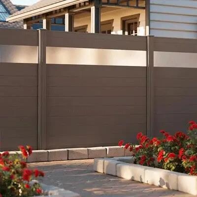 Aluminiumzaun in Vollendung, VIDUAL®...