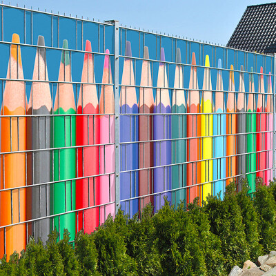 Motivsichtschutz Kunterbunt kaufen –...