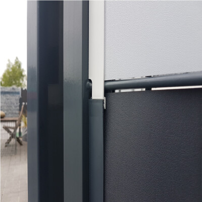 Zubehör für Sichtschutz – Klemmleisten &...