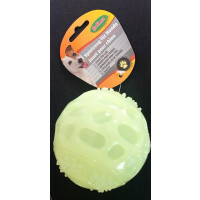 Bubi Hundespielzeug Fun Ball &Oslash; 6,5 cm leuchtend durch Selbstaufladung bei Sonnen / UV Strahlung