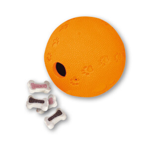 Bubi Hundespielzeug Snackball Clever Dog 7 cm mit...