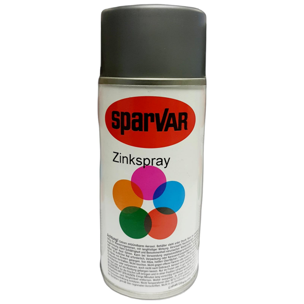 Farbe Lack Spray 150 ml Zink (zur Versiegelung von Schnittkanten nach eink&uuml;rzen der Matten)