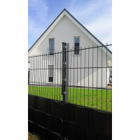 Doppelstabmatte SD 6-5-6 mm RAL 7016 anthrazit (L. x H.) 2500 x  2030 mm