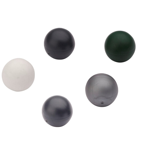 Zierkugeln für Zaunüberstände 55 er Pack ähnlich RAL 9010 weiß