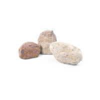 Gabionensteine Sandstein gelb-grau GS, 56-100 mm im Big Bag 1000 Kg