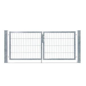Drehflügeltor Vario Compact 2 flügelig TYP S/S (B x H) 1960 x 0800 mm feuerverzinkt