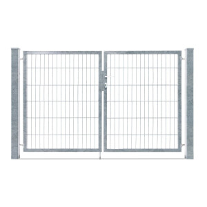 Drehflügeltor Vario Compact 2 flügelig TYP S/S (B x H) 1960 x 1200 mm feuerverzinkt