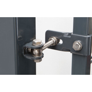 Drehflügeltor Vario Compact 2 flügelig TYP S/L (B x H) 2460 x 1400 mm feuerverzinkt