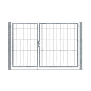 Drehflügeltor Vario Compact 2 flügelig TYP S/L (B x H) 2460 x 1600 mm feuerverzinkt