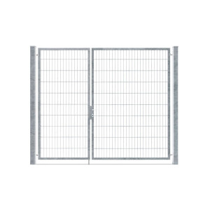Drehflügeltor Vario Compact 2 flügelig TYP S/L (B x H) 2460 x 2000 mm feuerverzinkt