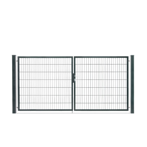 Drehflügeltor Vario Compact 2 flügelig TYP L/L (B x H) 2960 x 1400 mm feuerverzinkt