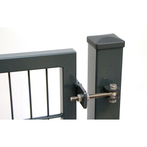 Drehflügeltor Vario Compact 2 flügelig TYP L/XL (B x H) 3260 x 2000 mm RAL 6005 moosgrün