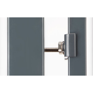 Drehflügeltor Vario Compact 2 flügelig TYP L/XL (B x H) 3260 x 2000 mm RAL 6005 moosgrün
