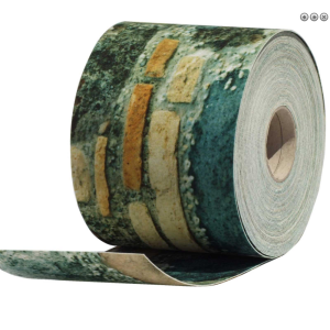 Blickdichter Motivsichtschutz Steinmix Rollenmaterial 26 Meter