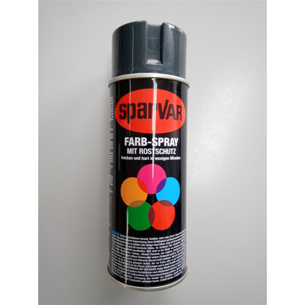 Farbe Lack Spray 400 ml RAL 7016 anthrazit (zur Versiegelung der Schnittkanten nach eink&uuml;rzen der Schnittkanten)