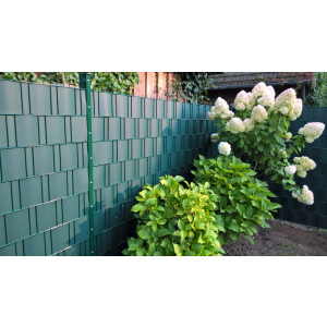 1 Stck. Polystripe Wind- und Sichtschutzstreifen 1,1 mm Streifenlänge: 2530 mm Moosgrün