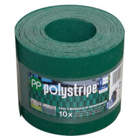 1 Stck. Polystripe Wind- und Sichtschutzstreifen 1,1 mm Streifenlänge: 2530 mm Moosgrün