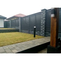 Lamellenzaun Matze Uno ALU einseitig 2