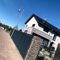 Lamellenzaun Matze Uno ALU einseitig 7