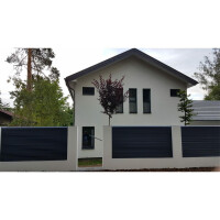 Lamellenzaun Matze Duo beidseitig blickdicht