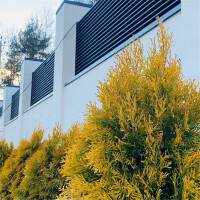 Lamellenzaun Matze Duo beidseitig blickdicht
