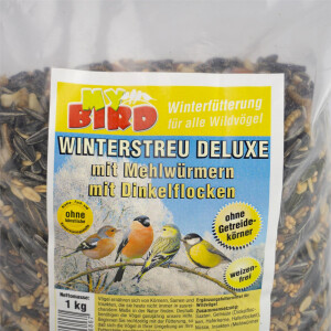 ROPOMIX My Bird Vogelfutter Winterstreu Deluxe mit Mehlw&uuml;rmern und Dinkelflocken 25 kg