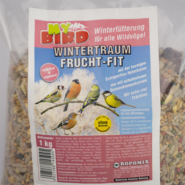 ROPOMIX My Bird Vogelfutter Wintertraum Frucht-Fit 15 kg