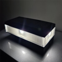 Solar Kappe LED Zaunpfostenleuchte "ULI" für 60 x 40 mm Pfosten 8 Stück