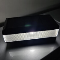 Solar Kappe LED Zaunpfostenleuchte "ULI" für 60 x 40 mm Pfosten 8 Stück
