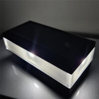 Solar Kappe LED Zaunpfostenleuchte "ULI" für 60 x 40 mm Pfosten 8 Stück