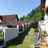 Solarzaun zum Einbetonieren (L x H) 12,76 m x 1,50 m in Anthrazit RAL 7016