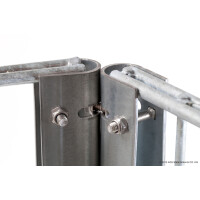 U Zaunanschlussleiste 1030 mm Anthrazit RAL 7016