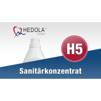 Hedola H5 Sanitärkonzentrat Toilettenzusatz für alle mobilen Toiletten