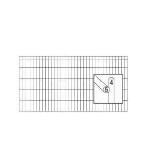 Stabgitterzaun Design MICHL