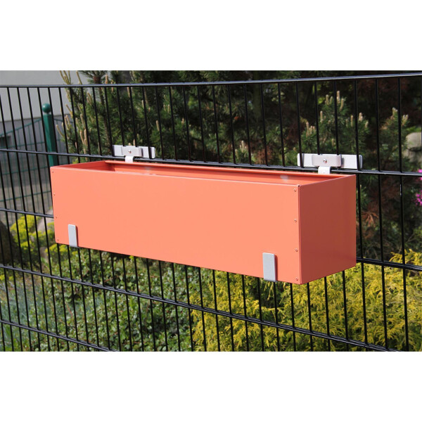 Eindrehhalterung für Blumenkästen Standard 14 cm RAL 7016 anthrazit