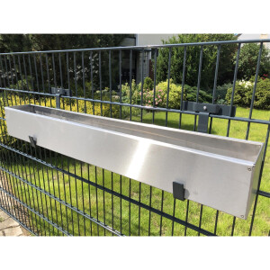 Eindrehhalterung für Blumenkästen Standard 14 cm RAL 7016 anthrazit