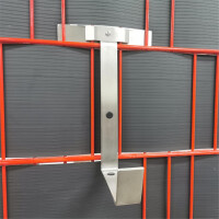 Eindrehhalterung für Blumenkästen Standard 14 cm RAL 7016 anthrazit