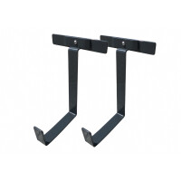 Eindrehhalterung für Blumenkästen Standard 14 cm RAL 7016 anthrazit