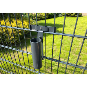 Fahnen und Flaggenhalter Schmal RAL 7016 anthrazit