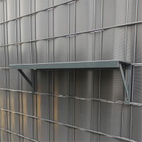 WMT Zaunregal zum Einhängen (L x T)  63 cm x 20 cm Anth