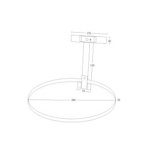 WMT Eindrehhalterung Standard für Sonnenschirm Moosgrün RAL 6005