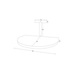 WMT Eindrehhalterung Standard für Sonnenschirm Moosgrün RAL 6005