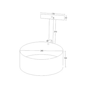 WMT Eindrehhalterung Standard für Sonnenschirm Moosgrün RAL 6005