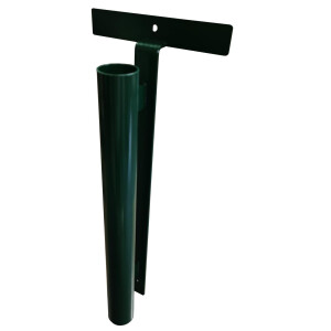 WMT Eindrehhalterung Standard für Sonnenschirm Moosgrün RAL 6005