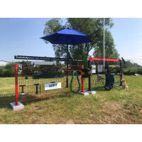 WMT Eindrehhalterung Standard für Sonnenschirm Moosgrün RAL 6005