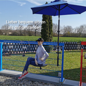 WMT Eindrehhalterung Standard für Müllbeutel Verzinkt RAL 9006