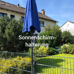 Eindrehhalterung Schmal fürl Schlauchhalter Edelstahl