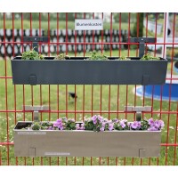 WMT Blumenkasten für WMT Eindrehhalterung, (H x T x L) 